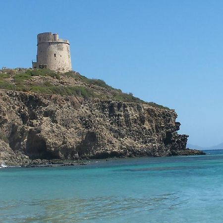Villa Casa Rubina Porto Pino Esterno foto