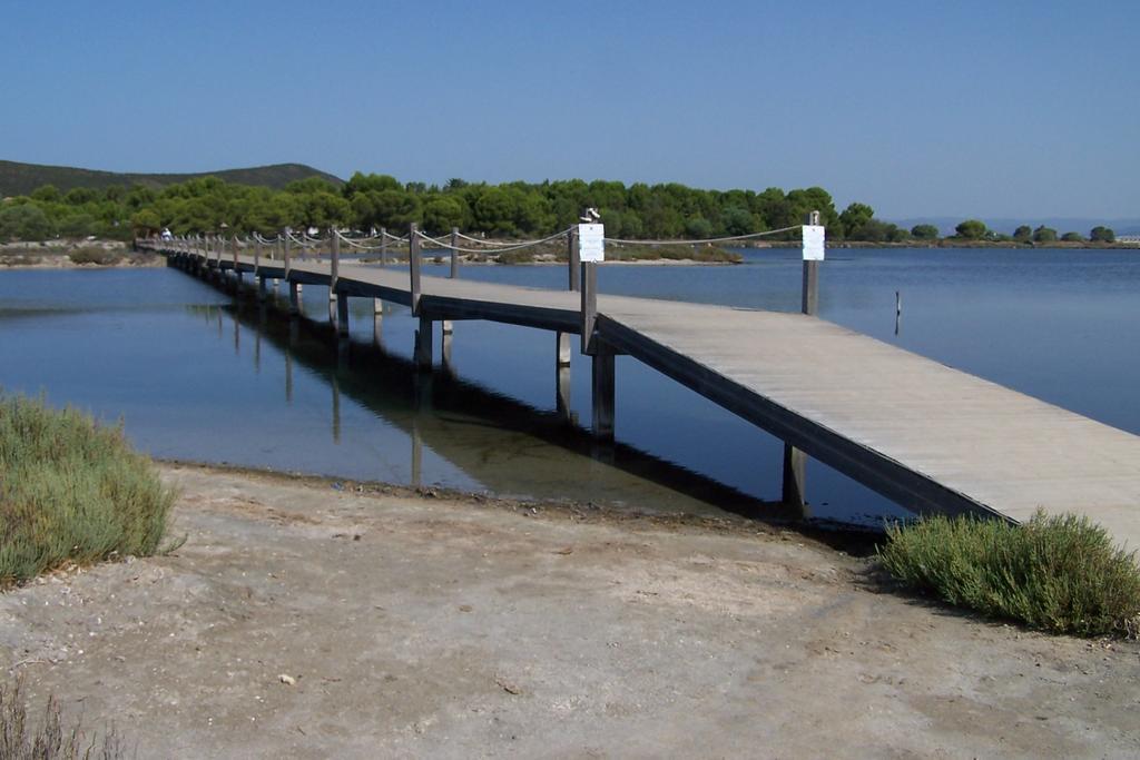 Villa Casa Rubina Porto Pino Esterno foto